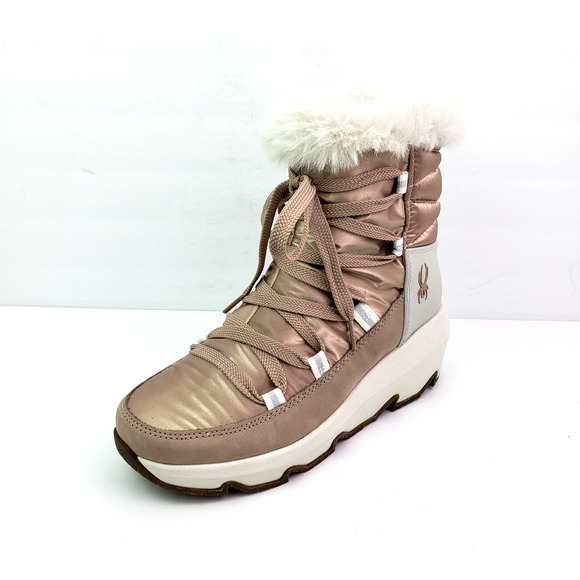 *AMPUTEE LEFT SHOE ONLY* Spyder Camden Womens Size 7.5 Rose Gold Warm Boot - Picture 1 of 10